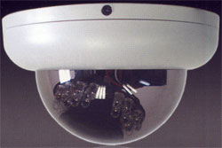 15m赤外線照射器内蔵バリフォーカルドームカラーカメラ