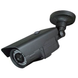 SDカードレコーダー(960H)搭載 防雨型 赤外線付 48万画素バリフォーカルビデオカメラ